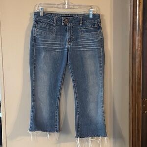 American Eagle Outfitters Distressed Blue Denim Jeans Size 6